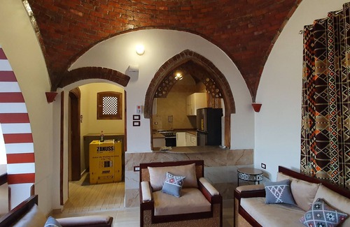 Luxor Apartment | Villa Dôme 1er Étage, Vues Nil et Montagne Thébaine, Jardin et Terrasse