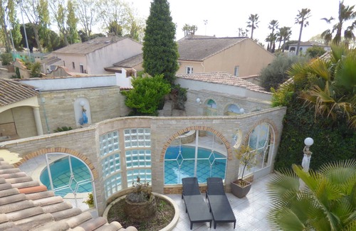 Villeneuve-les-Beziers Villa | Villa de Charme Avec Piscine Privative, Terrasse et Cuisine D'été, 8 Pers