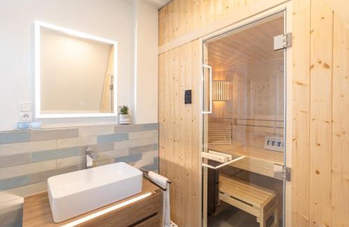 Timmendorfer Strand Apartment | Villa Dornkamp 5 - Luxuriöse Ferienwohnung für 2 Personen inklusive Sauna und Balkon
