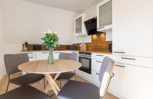 Timmendorfer Strand Apartment | Villa Dornkamp 5 - Luxuriöse Ferienwohnung für 2 Personen inklusive Sauna und Balkon
