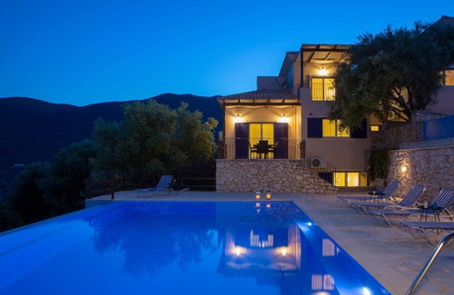 Sivota Villa | Villa Eione with Ionian Islands View