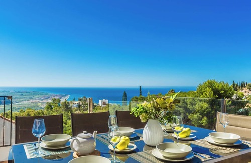 Salobrena Villa | Villa Estrella with private heated pool and breathtaking views