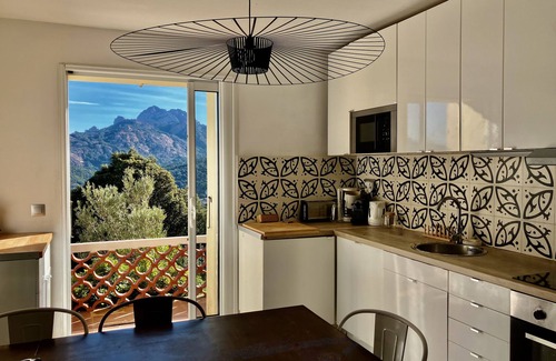Piana Villa | Villa facing the Calanche of Piana (Unesco classified). Exceptional. Pool.