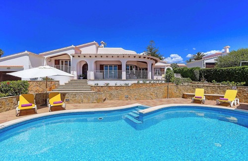 Punta Prima Villa | Villa Fantasia - Lovely Villa with Sea Views & Easy Walk to Punta Prima Beach