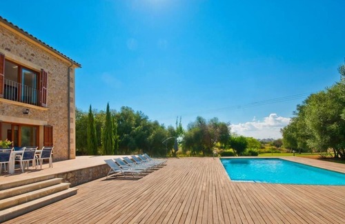Alcudia Villa | Villa "Finca Santa María" with Pool, Garden & Wi-Fi