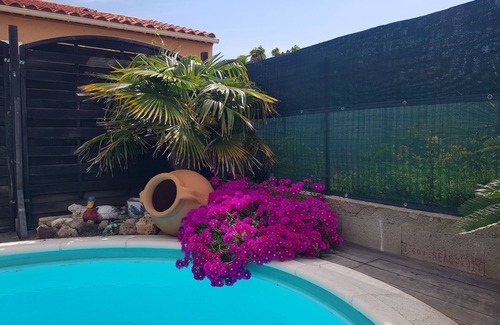 Le Barcares Villa | Villa for 8 people summer/winter rental, private pool, wifi