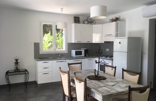 Calenzana Villa | Villa Heated swimming pool Jacuzzi Boules pitch 2 independent apartments