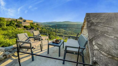 Pocitelj Villa | Villa Historic Pocitelj with pool and incredible views on the river and landmarks