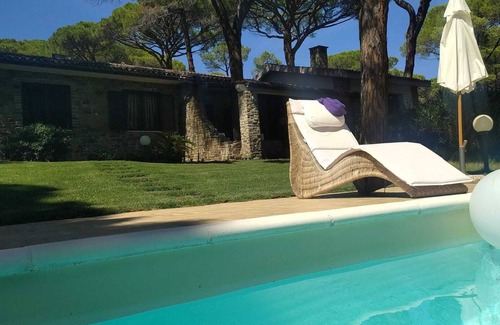 Roccamare Villa | Villa In Pineta Di Roccamare With Private Beach