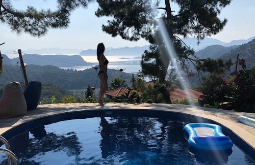 Ortaca Villa | Villa kaplumba, 3 bed villa in village setting with views