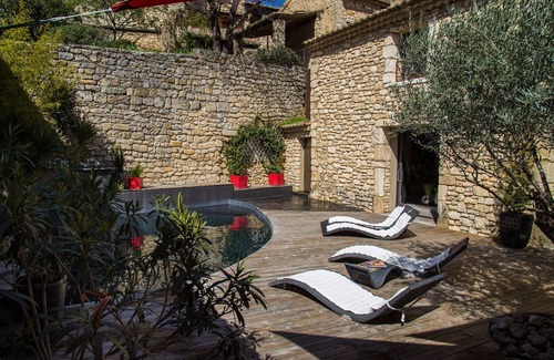 La Roque-sur-Ceze Villa | Villa 'La Grange' with Private Pool, Wi-Fi and Air Conditioning