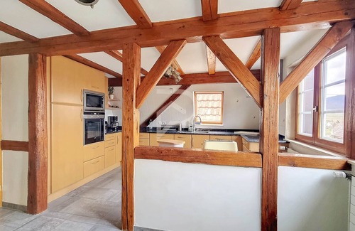 Zellenberg Apartment | Villa Louisa, Entre Riquewihr et Ribeauvillé ! Appartement en duplex