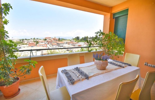 Corfu Town Villa | Villa Mariah on the hill with seaview