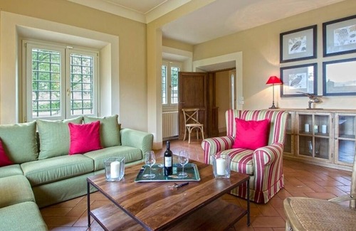 Reggello Villa | Villa Marnia is a beautiful property immersed in the greenery of the Tuscan countryside, located...