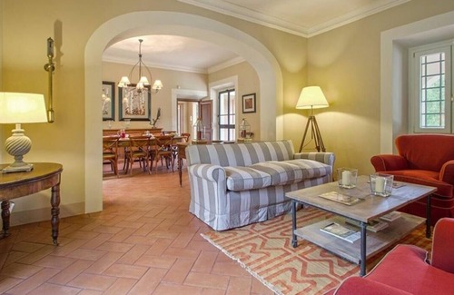 Reggello Villa | Villa Marnia is a beautiful property immersed in the greenery of the Tuscan countryside, located...