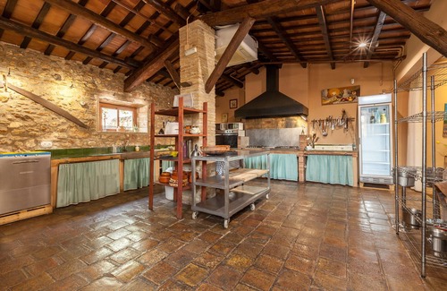 Vilanova I la Geltru Villa | Villa 'Masia Notari Casabona' with Private Pool, Wi-Fi and Air Conditioning