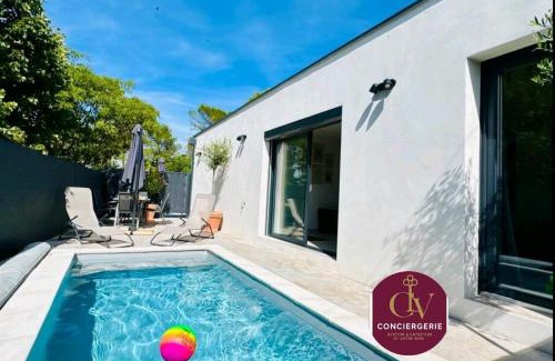 Saint-Maximin House | Villa moderne 3 ch piscine privée parking