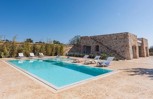 Corsano Villa | Villa Oriana: A charming one-story villa in a quiet position, in the Apulian countryside, a short distance from the sea, with Free WI-FI.