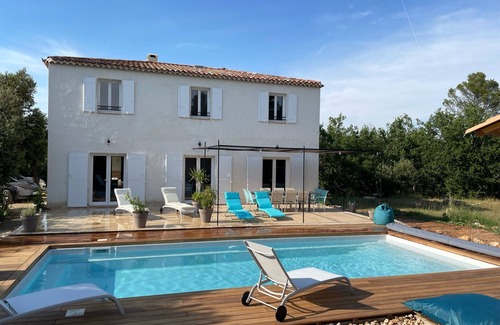 Regusse House | Villa Piscinegorges du Verdon Lac de Sainte-croix