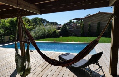 Lacanau House | Villa Regard sur le lac with private pool and view of Lac de Lacanau