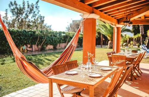 Sant Josep de sa Talaia Villa | Villa Rosada - Private pool & Barbecue