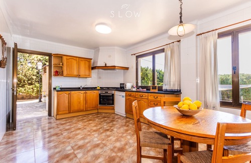 Sa Cabaneta Villa | Villa Sa Cabaneta with pool, tennis court, and views to the Palma Bay