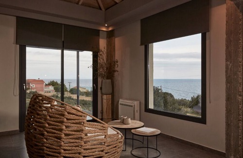 Eleios-Pronnoi Villa | Villa Sea Front, brand new villa in an enviable location with stunning sea views