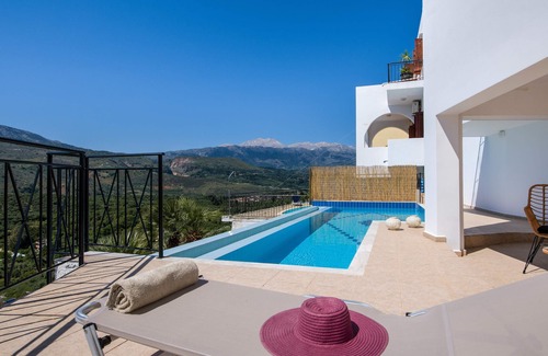 Exopoli Villa | Villa Summer Time - Jacuzzi, Pool , BBQ and amazing sea view