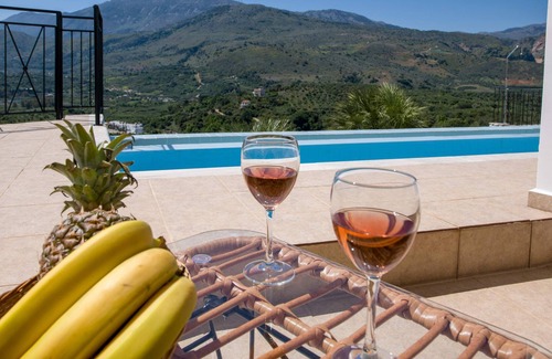 Exopoli Villa | Villa Summer Time - Jacuzzi, Pool , BBQ and amazing sea view