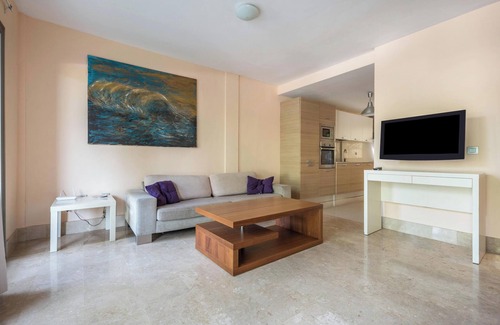 Complejo turistico Amarilla Golf Villa | Villa ‘Sun Bay Villas 44' with Sea View, Terrace & Shared Pool