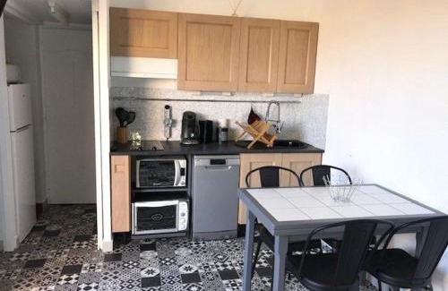 Port Leucate Villa | Villa T2, 4 pers, face à la mer, terrasse, parking privé, à 400m des commerces, plage devant! - FR-1-81-462