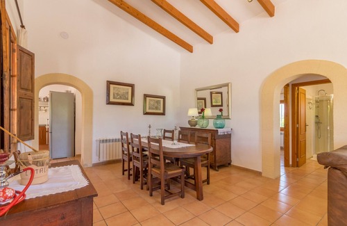 Santa Margalida Villa | Villa with detached house, air conditioning, wifi, garden, private swimming pool