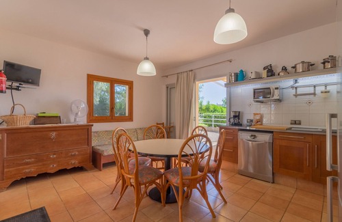 Santa Margalida Villa | Villa with detached house, air conditioning, wifi, garden, private swimming pool