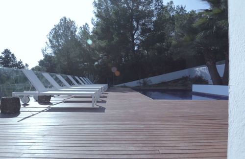 Sant Josep de sa Talaia Villa | Villa With L Shaped Pool, Beautiful Sea View And The Best Location In Ibiza