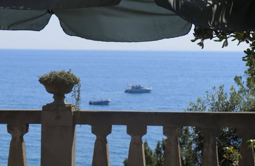 Rosignano Marittimo Villa | Villa with park directly on the sea, sandy beach and rocky coast, view unforgettable