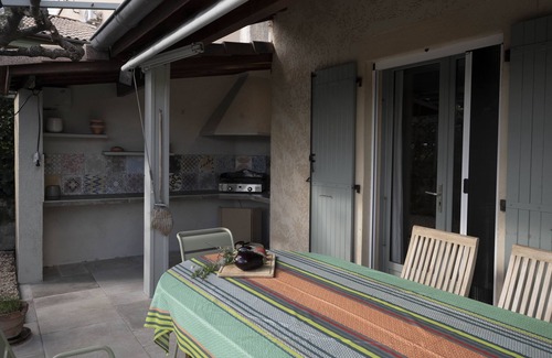 Vinsobres Villa | Villa with pool and view of the Ventoux on the edge of the village of Vinsobres