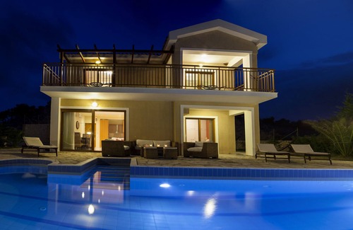 Eleios-Pronnoi Villa | Villa with private pool - endless sea view/mountain view - Villa Di Capri