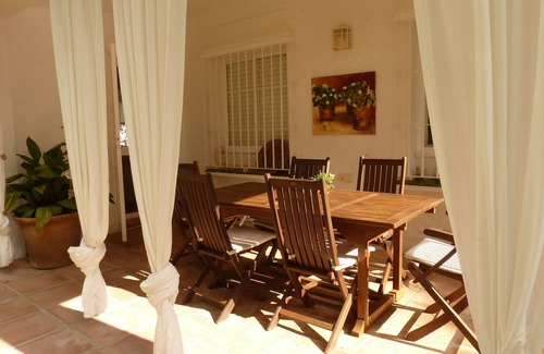 Cabo Roche Ski Chalet | Villa with private pool, two porches 600 m from the beach in pinar de costa