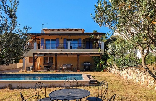 Frejus Villa | Villa with private pool - vineyard view, beach 8 mn away
