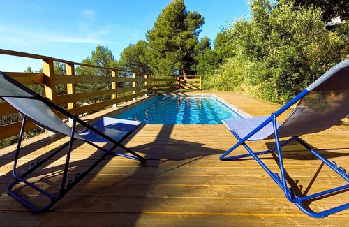 Grabels Villa | Villa with private pool in the countryside 3 km from Montpellier, beautiful view (city/sea)
