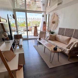 Naturist Village Apartment | Village naturiste, Port-Ambonne, appartement 42 m2, Le luxueux.