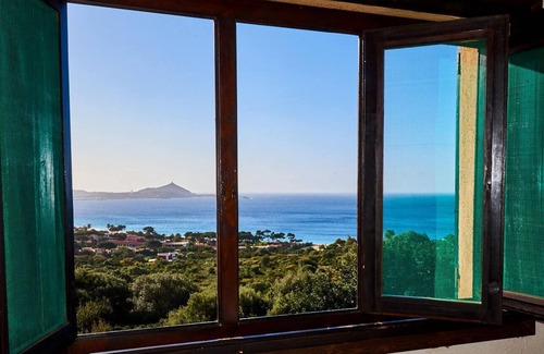 Villaggio Mandorli Villa | Villasimius breathtaking sea view, 9 sleeps with private pool and WIFI