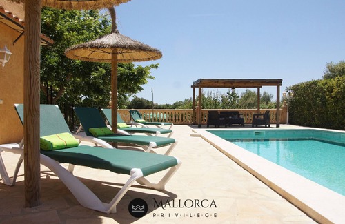 Manacor Cottage | Villasport Tennis - Pool - BBQ - Ideal Familys