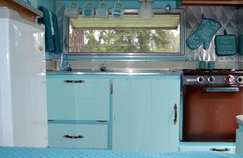 Thompson Falls House | Vintage Camper Rental Perfect for Glamping in Montana