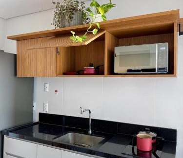 Setor Bueno Apartment | Viva a sofisticação do Parque Vaca Brava - Apê de luxo 6 pessoas