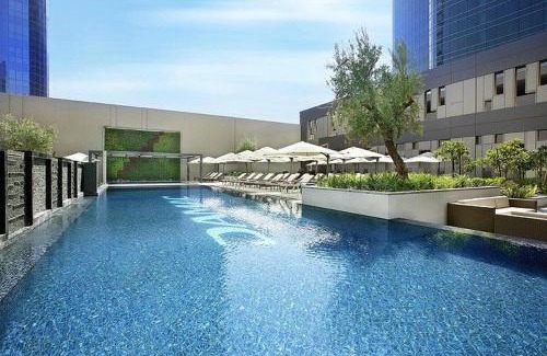 Downtown Dubai Apartment | Vogue DAMAC Maison Cour Jardin Studio Pool & Gym Access