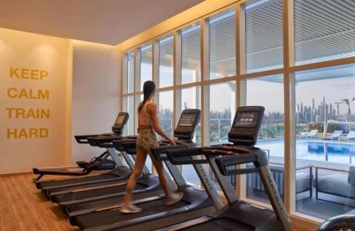 Jumeirah Village Triangle Apartment | Vogue One Bedroom Apartment at Novotel Jumeirah Village Triangle, 16th Floor Skyline View and Balcony, Pool and Gym Access Included