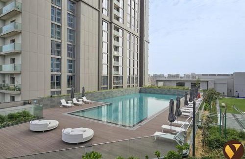 Jumeirah Village Circle Apartment | Vogue One Bedroom Apartment with balcony, access to amazing Pool, Kids Area, located Jumeirah Village Circle JVC