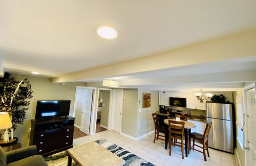 Seaside Heights Villa | VRBO PREMIER HOST LISTING - 4 BR BEACH SUITE - TWO POOLS. Full Kit & Liv Rm