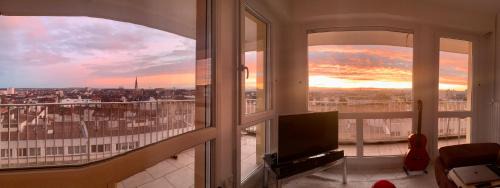 Sablon Apartment | Vue magnifique, 7 mn gare, Muse, Centre, parking